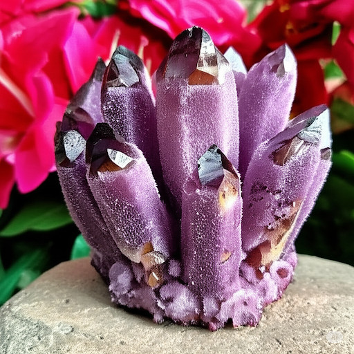 2025Rare Large Raw Purple Ghost Crystal Cluster Natural Rough Geode Reiki Quartz