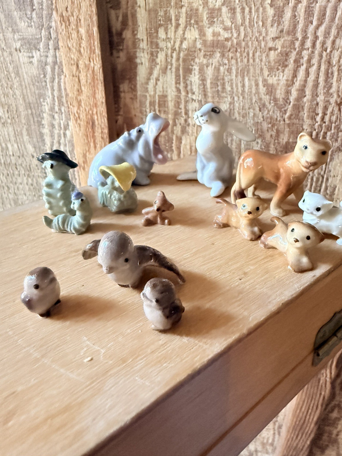 Vintage Hagen Renaker Animals Mixed Lot Of 13 Mini Ceramic Figurines Vintage Hagen Renaker Animals Mixed Lot Of 13 Mini Ceramic Figurines