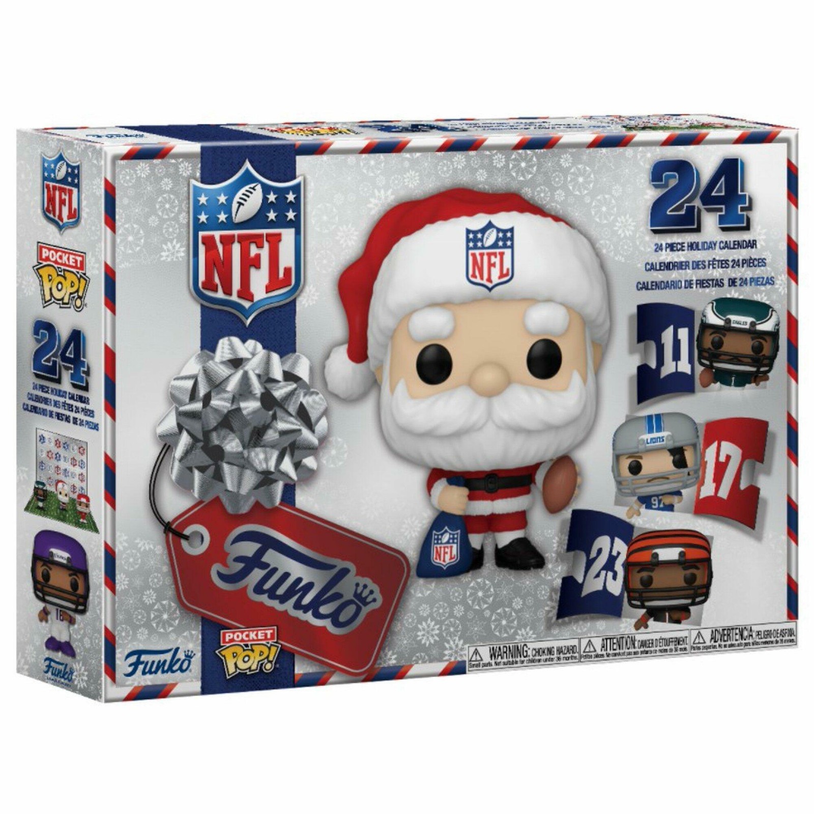 Funko Pocket POP NFL 24-Day Advent Countdown Calendar Funko Pocket POP NFL 24-Day Advent Countdown Calendar