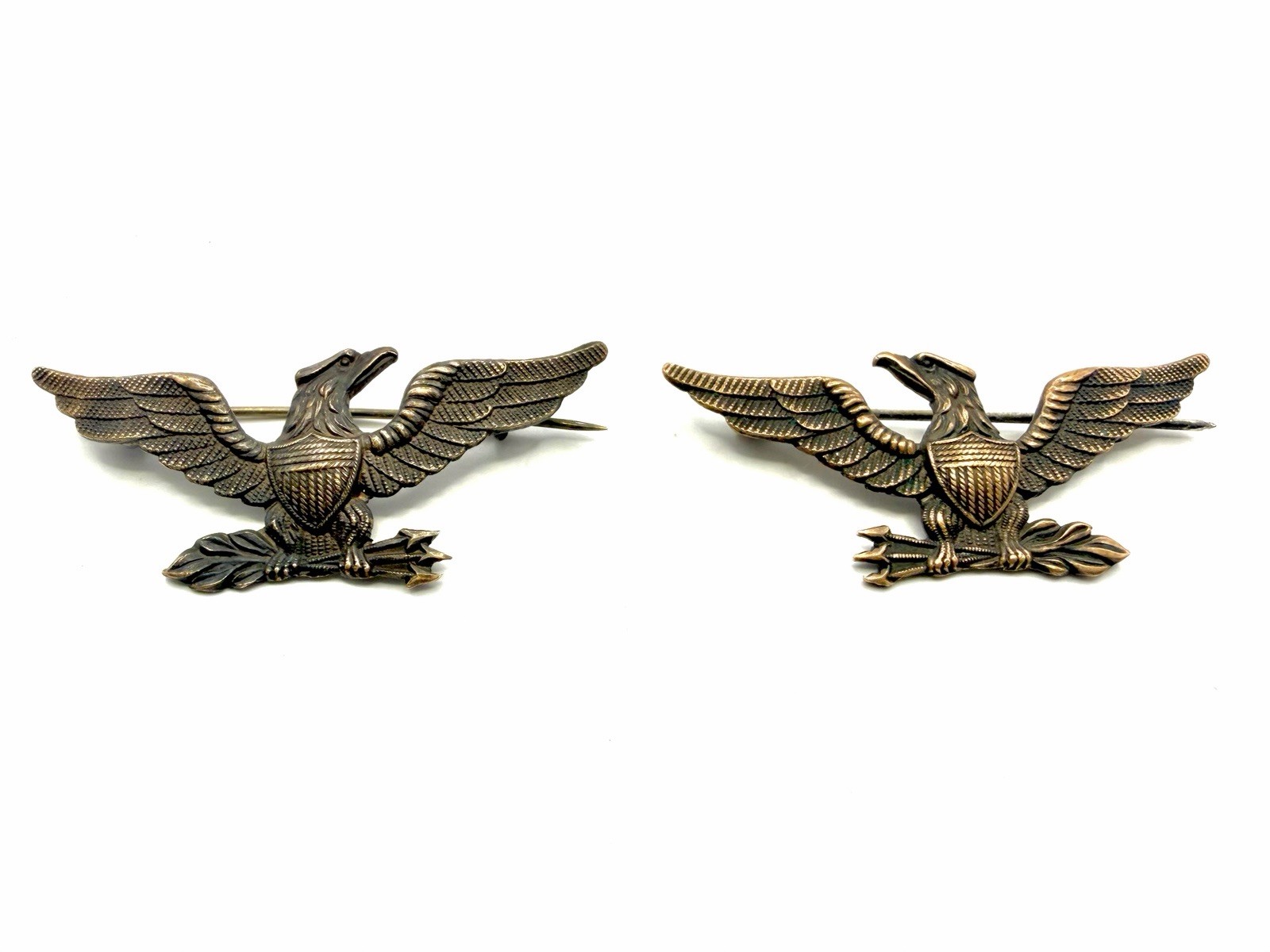 Pre Civil War US Army War Eagles Colonel Col Early Pin Back  Rank 1850s