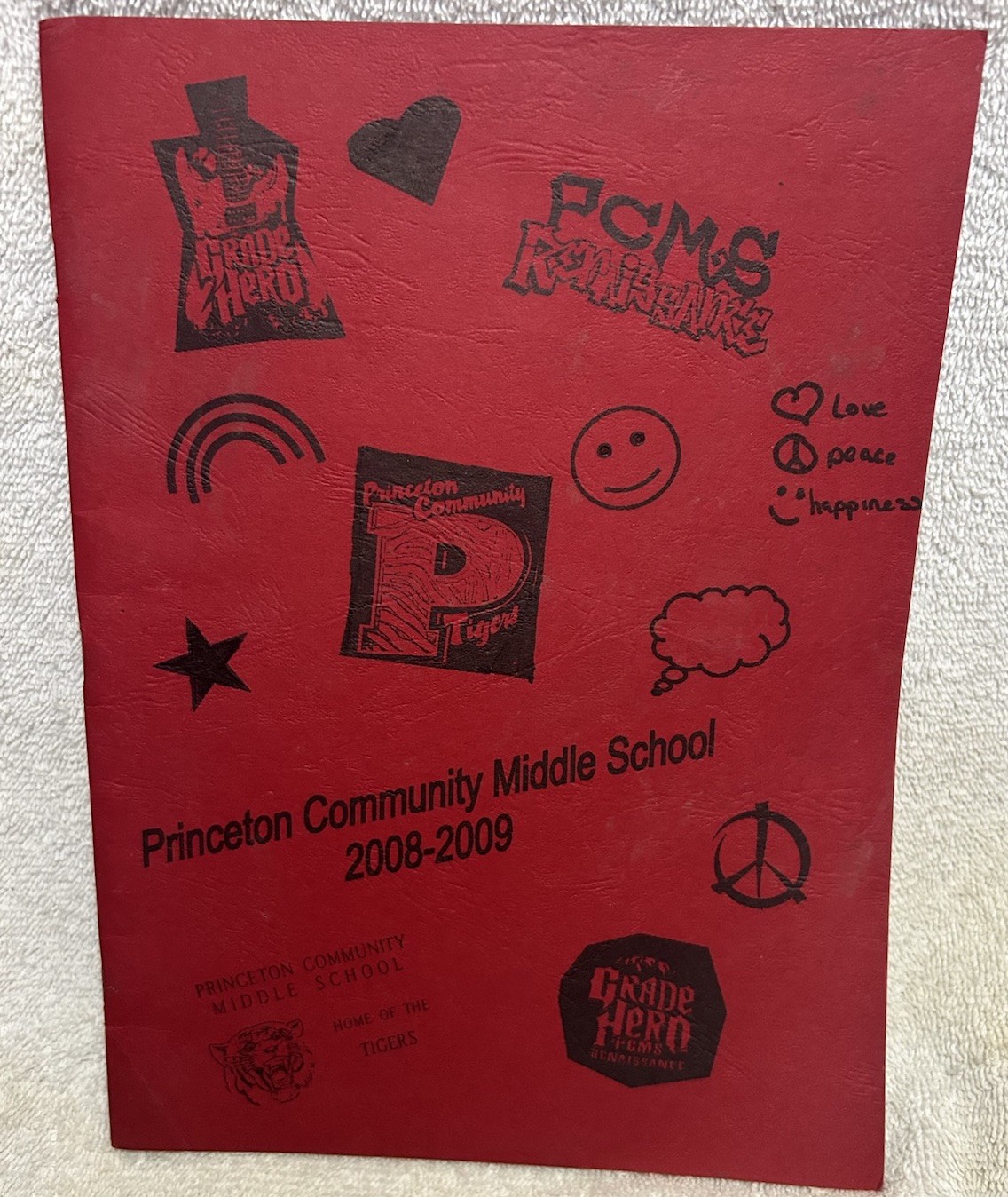 2008-2009 Yearbook Princeton Community Middle School IN Grades 6 Thru 8 Photos