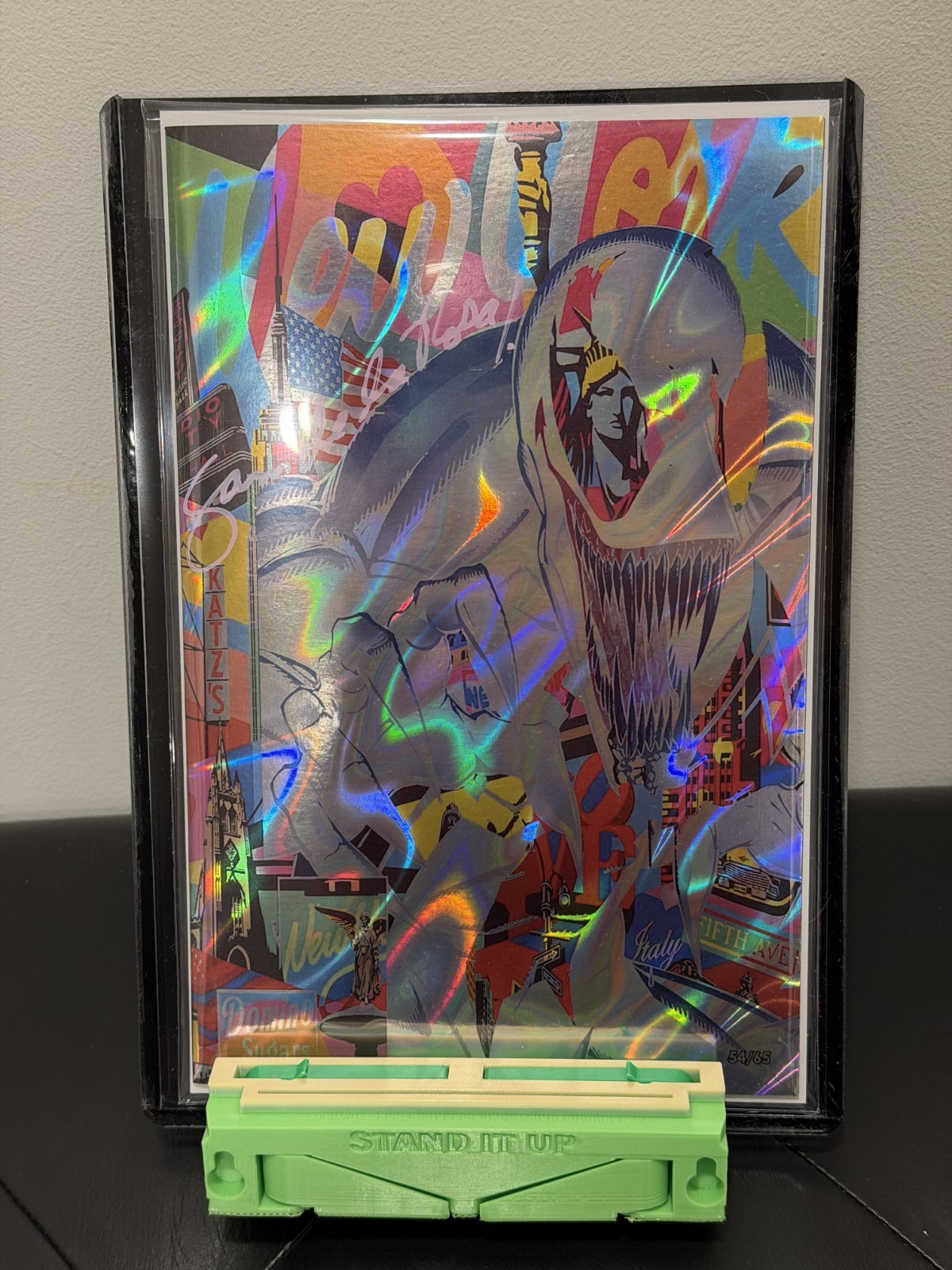 VENOM LETHAL PROTECTOR 🕷 SAM DE LA ROSA W/ SIG NYCC 2025 ✨ LTD 65 W/ SIG COA 🔥