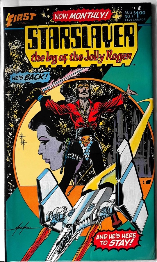 Starslayer #7, 11-13, 15-16, 18 Comic Book Lot 7 Issues First 1983-1984 Starslayer #7, 11-13, 15-16, 18 Comic Book Lot 7 Issues First 1983-1984