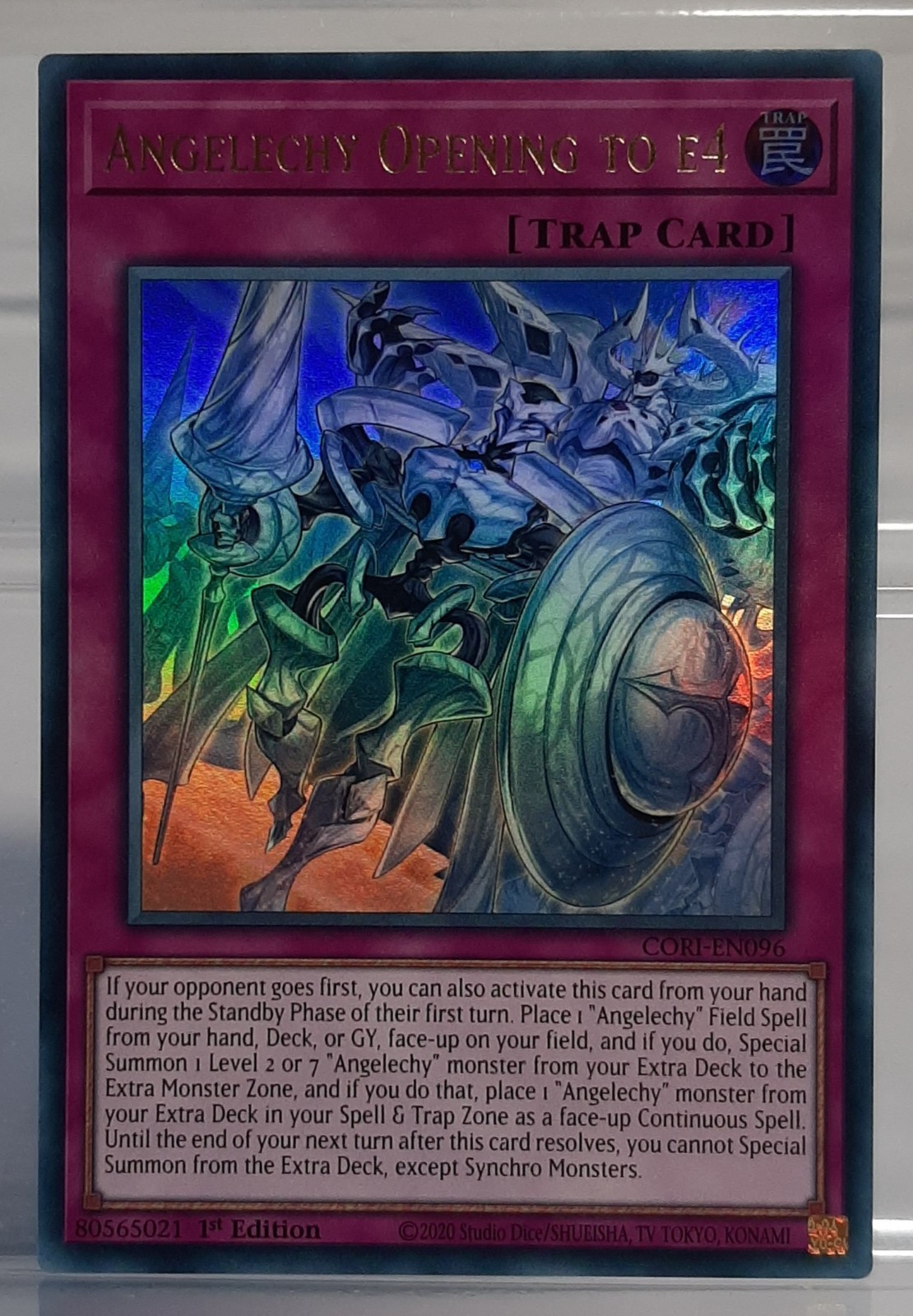YUGIOH - Angelechy Opening To E4 - Ultra Rare - CORI-EN096 - Chaos Origins EN/NM