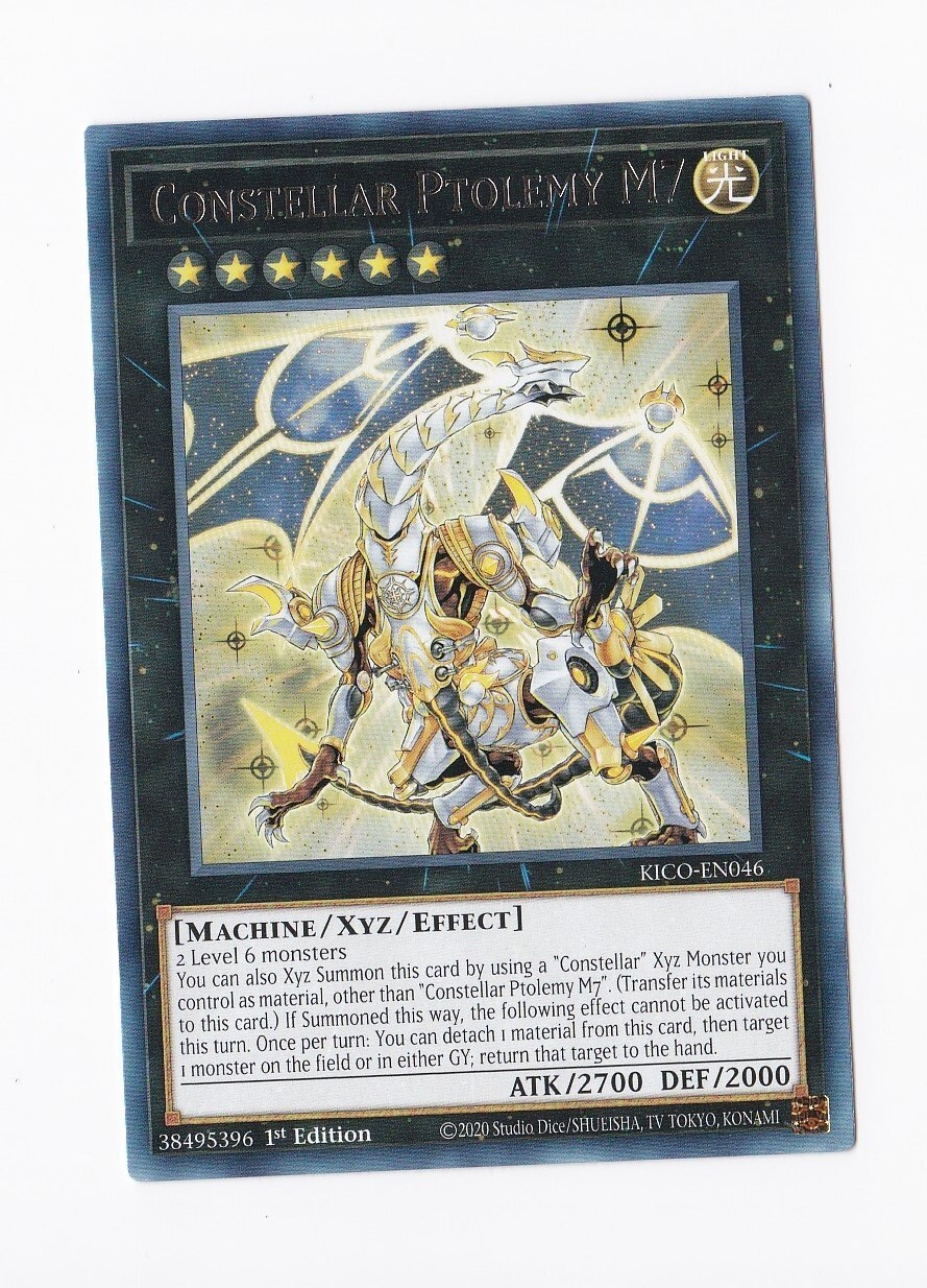 2020 Konami YuGiOh 1st Edition - Constellar Ptolemy M7 KICO-EN046