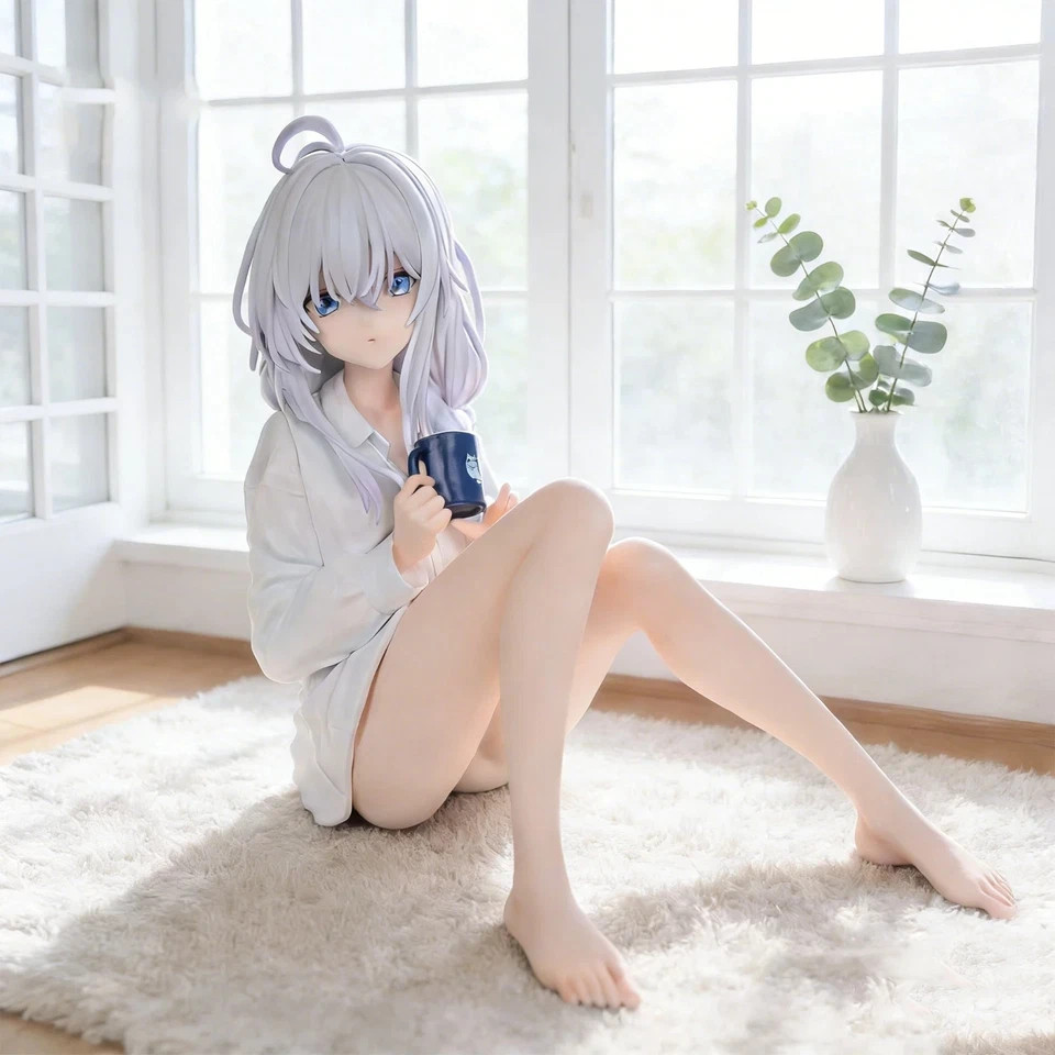 Wandering Witch Elaina 11cm PVC Anime Figure Pajamas Sitting Statue Collectible Wandering Witch Elaina 11cm PVC Anime Figure Pajamas Sitting Statue Collectible