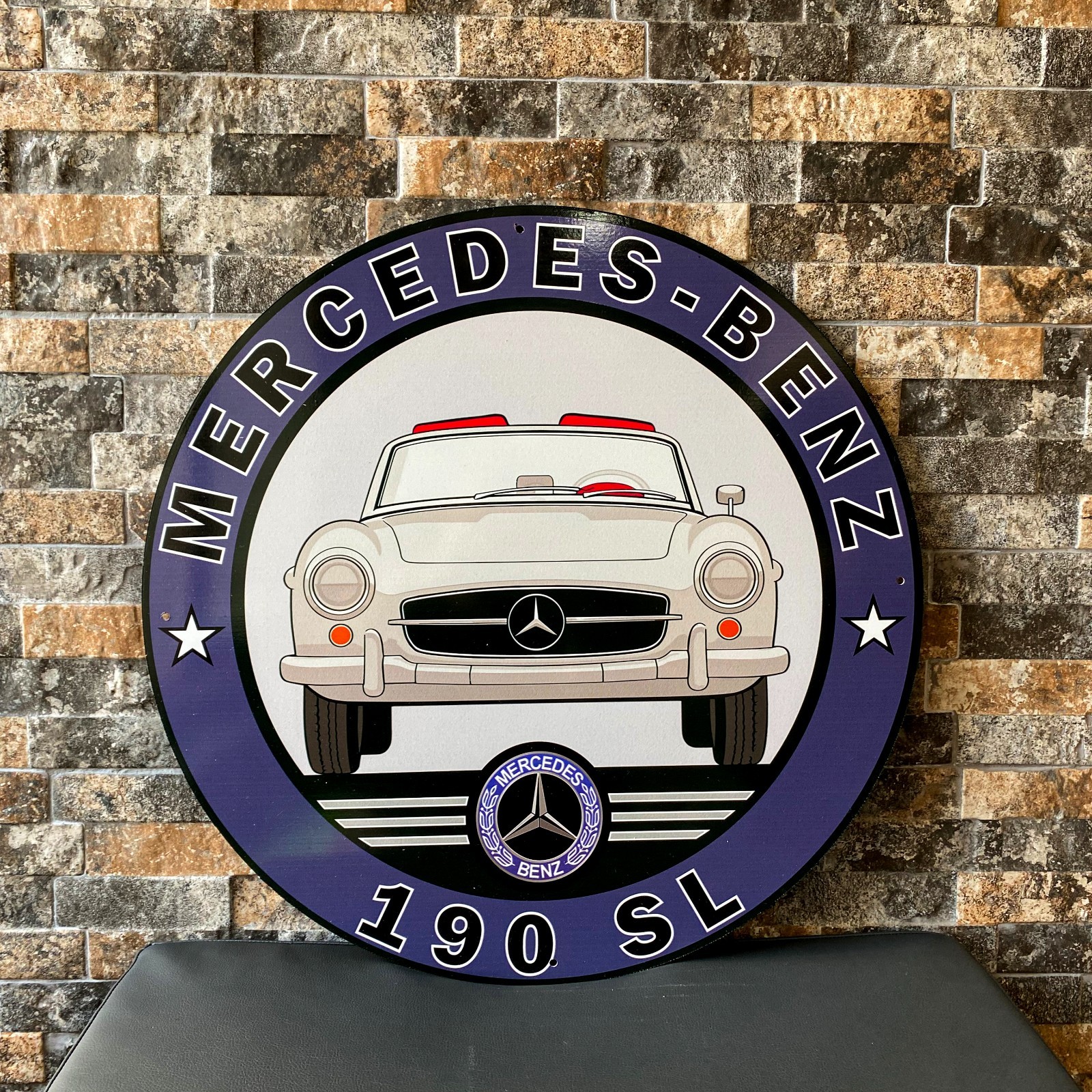 Mercedes-Benz 190 SL – Heavy Metal Sign  (1955) – 19.7