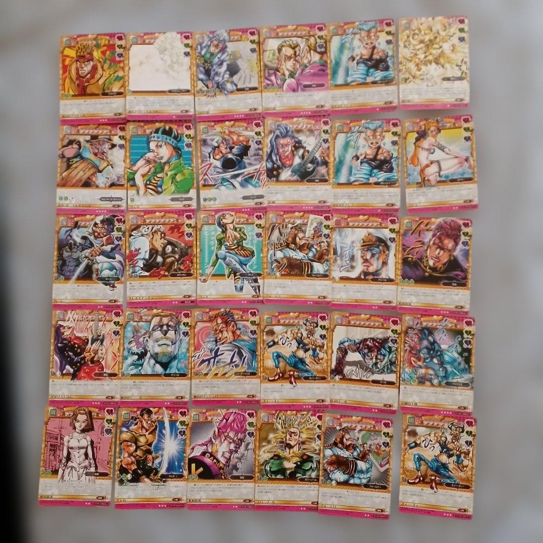 JoJos Bizarre Adventure ABC Cards 60 Card Set Trading Cards Collectible JoJos Bizarre Adventure ABC Cards 60 Card Set Trading Cards Collectible