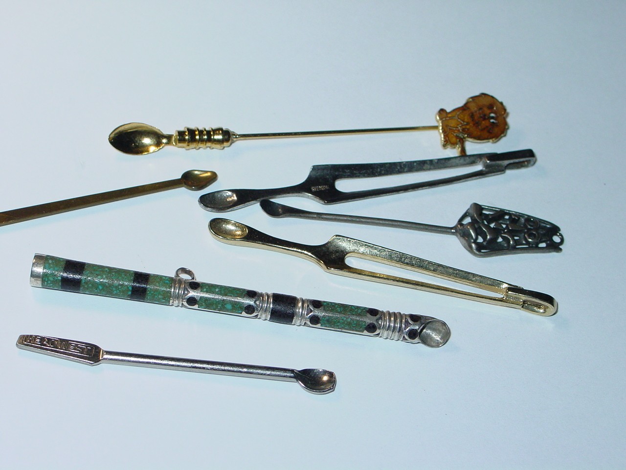 SUGAR SPOON COLLECTION LOT VINTAGE 1970's HEADSHOP SET & ONE HEADWEST -NICE SUGAR SPOON COLLECTION LOT VINTAGE 1970's HEADSHOP SET & ONE HEADWEST -NICE