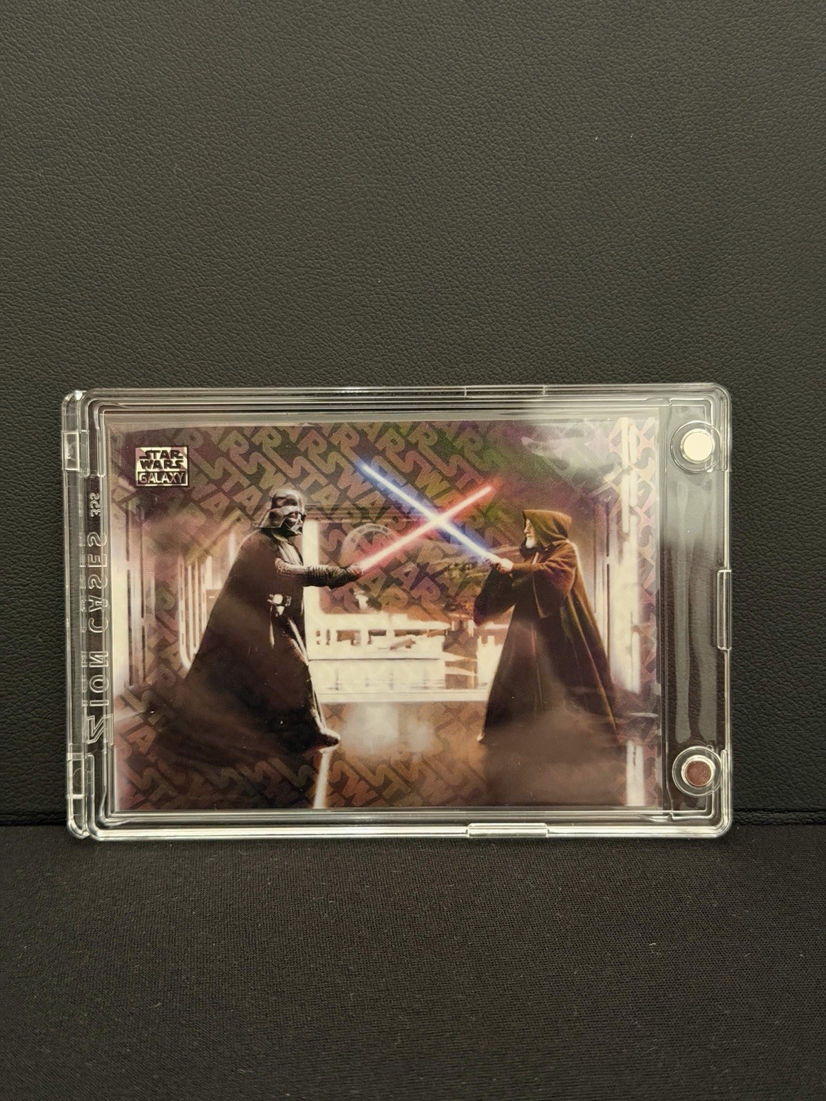 2026 Topps Chrome Star Wars Galaxy #85 DEATH STAR DUEL Logofractor 1/77