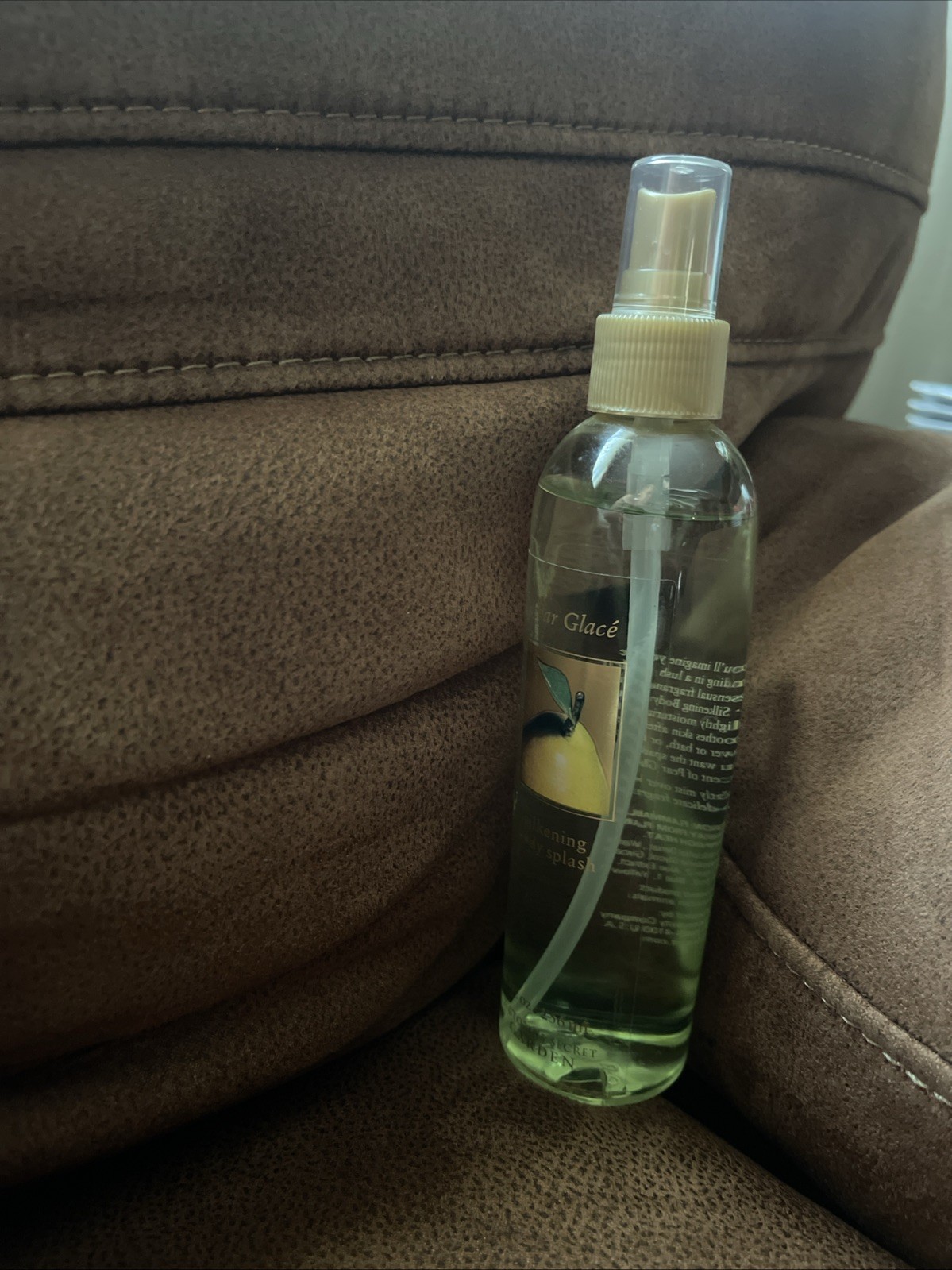 Victoria's Secret Pear Glace Silkening Body Splash / Fragrance Mist 8oz Garden