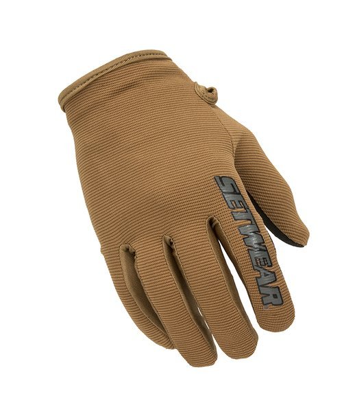 New Stealth Glove Tan Extra Small Size - XS - by SetWear - Hook and Loop Closure