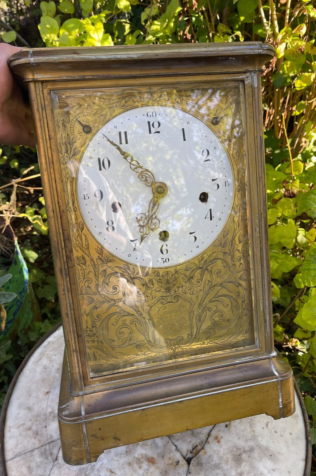 Spectacular giant French regulator clock Westminster chimes Causard Paris 1880 Spectacular giant French regulator clock Westminster chimes Causard Paris 1880