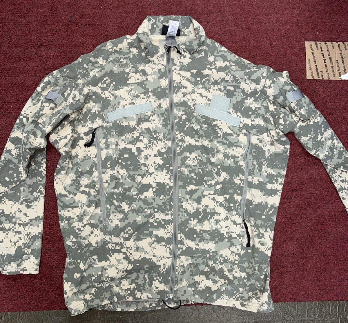 US ACU Digital Camo Patagonia Gen 3 III Wind Shirt Jacket Large (MGJly65-AB14)