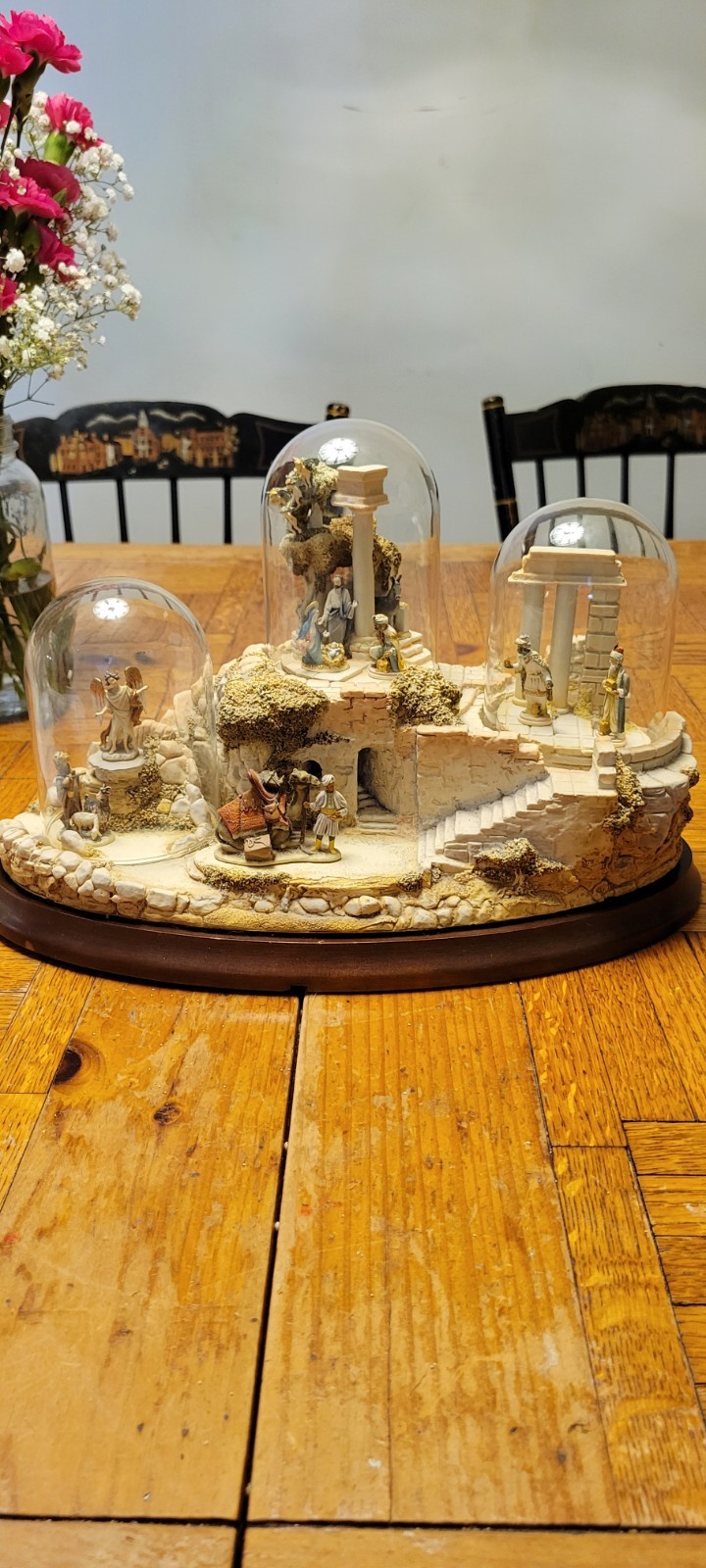 Complete Robert Olszewski Goebel Miniature Bronze Figurine Light Up Nativity Set Complete Robert Olszewski Goebel Miniature Bronze Figurine Light Up Nativity Set