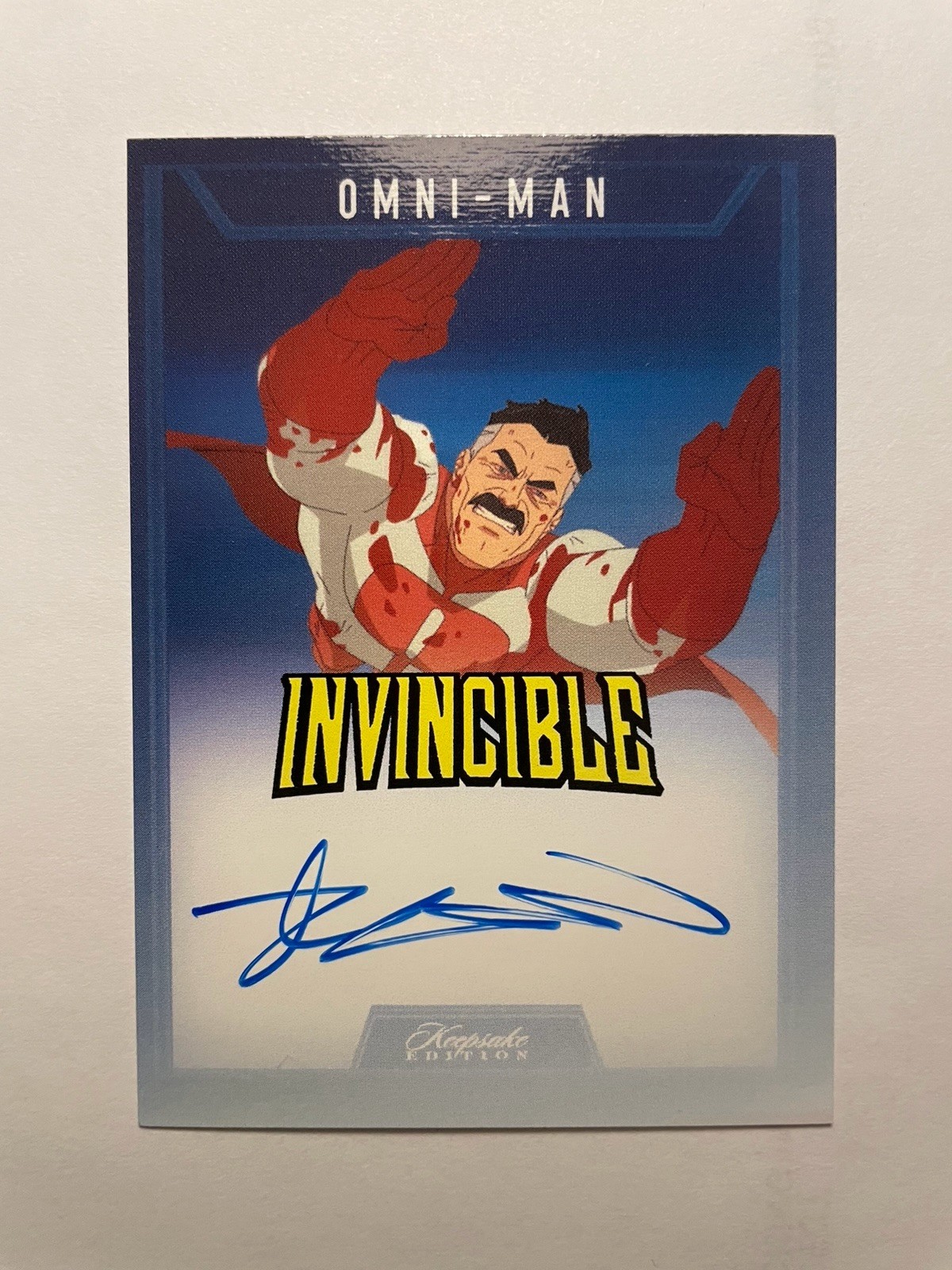 2025 Super Products Invincible Robert Kirkman Omni-Man Auto..1st Ever On Card 2025 Super Products Invincible Robert Kirkman Omni-Man Auto..1st Ever On Card