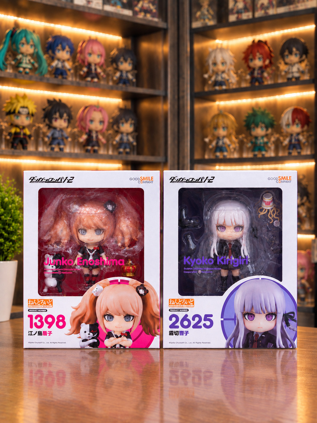 Nendoroid Junko Enoshima & Kyoko Kirigiri Danganronpa 1•2 Reload Set-2 GSC NEW