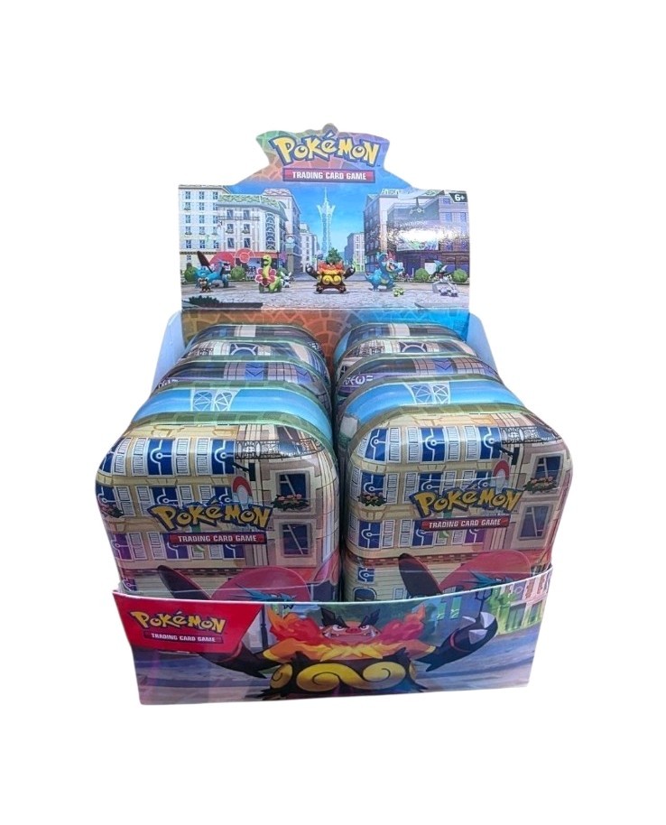 Pokémon TCG Lumiose City Mini Tin Includes 2 Booster Packs 1x New Sealed Random