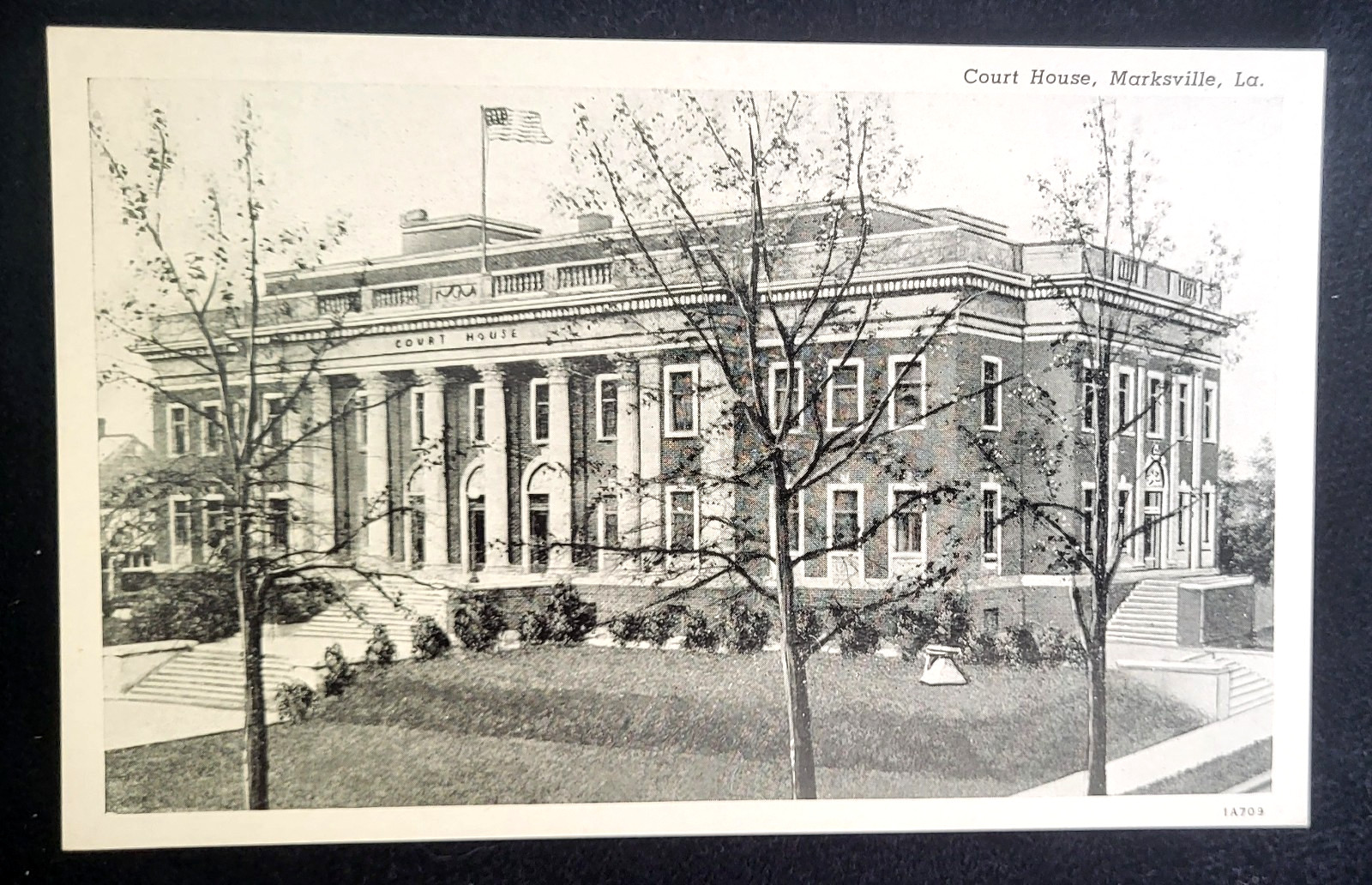 VTG 1931 MARKSVILLE LA PC COURT HOUSE Teich Archives MINT *