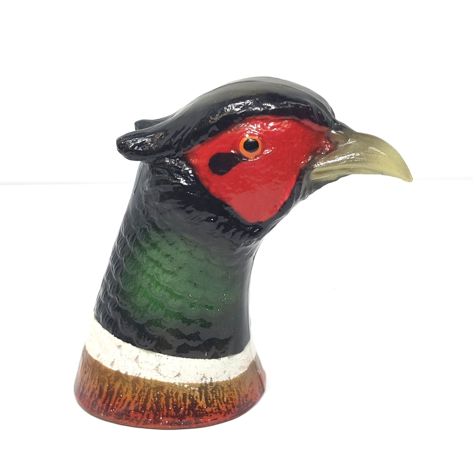 Vintage Pheasant Head Painted Cast Metal Bottle Opener Game Bird Scott Prod Inc