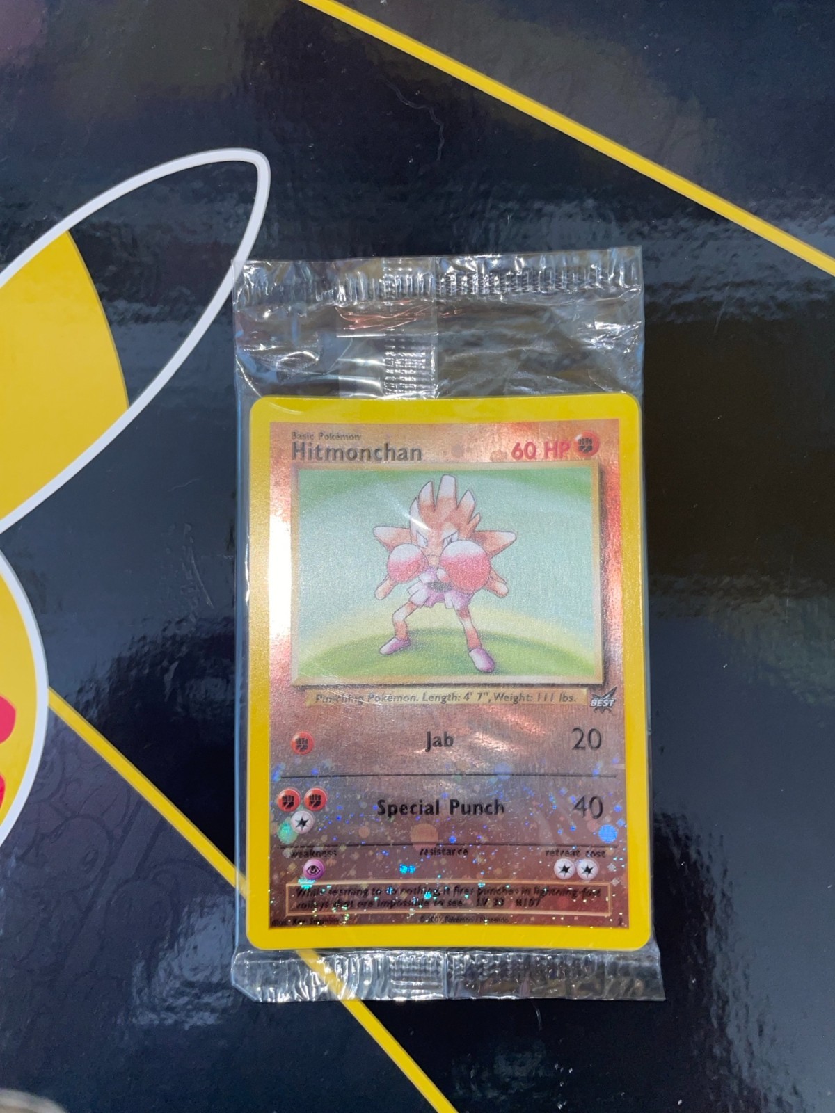 Hitmonchan 2 Best of Game Reverse Holo Promo - SEALED DECK 8x - SUPER RARE