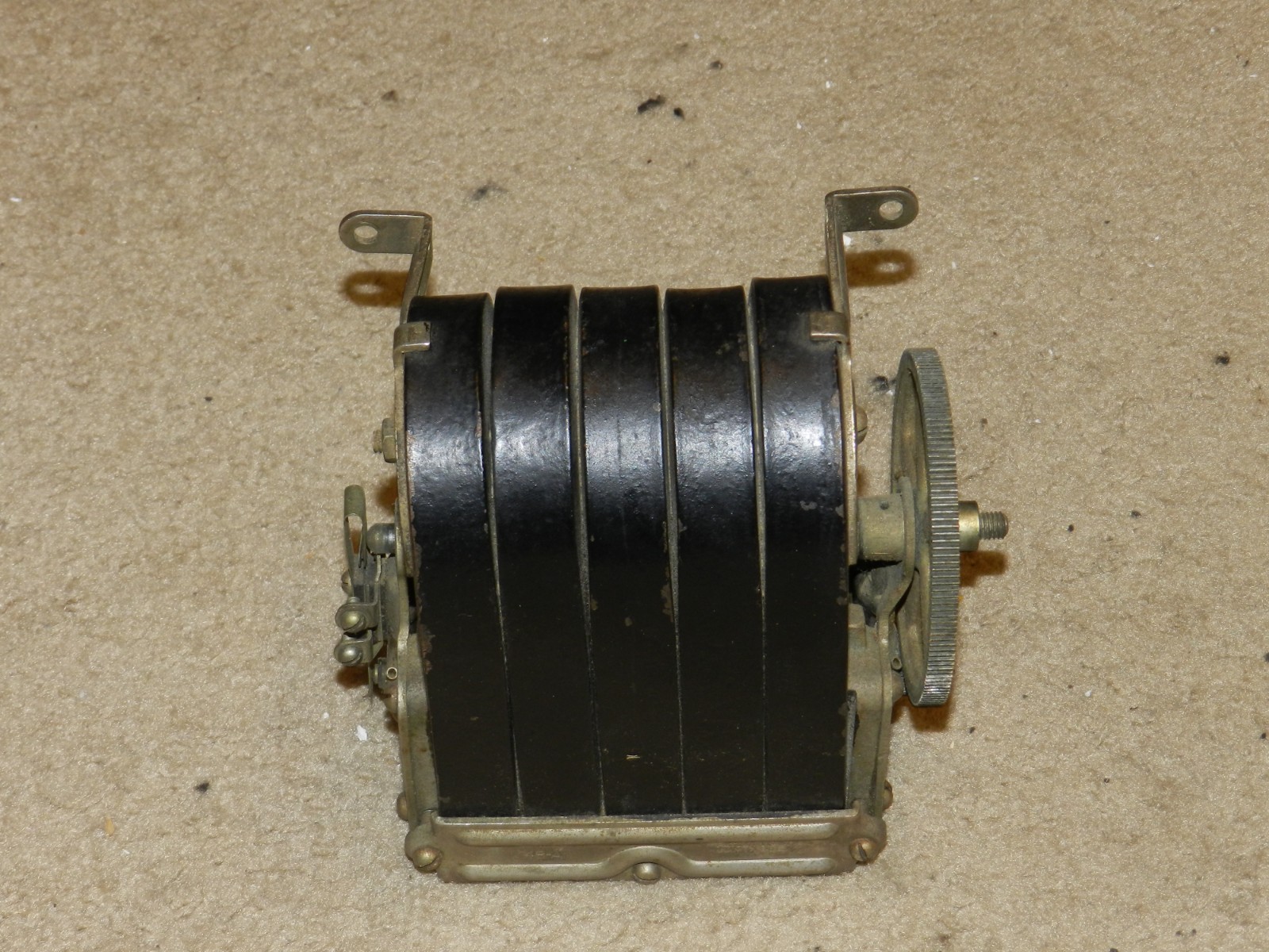 Antique 48A WESTERN ELECTRIC Wall Phone 5 Bar Magneto Patd 1894
