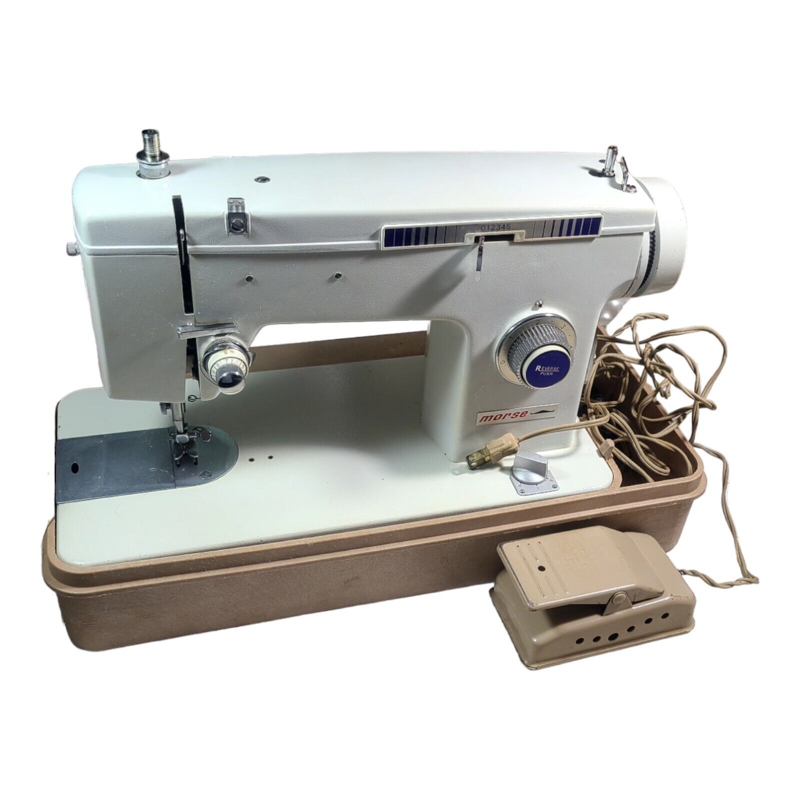 Vintage Morse Model 350 Sewing Machine Made In Japan
