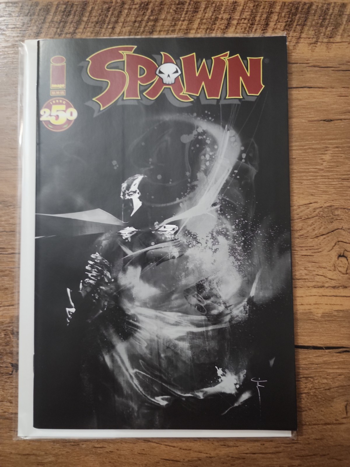 SPAWN #250 JOCK BLACK & WHITE VARIANT MCFARLANE IMAGE