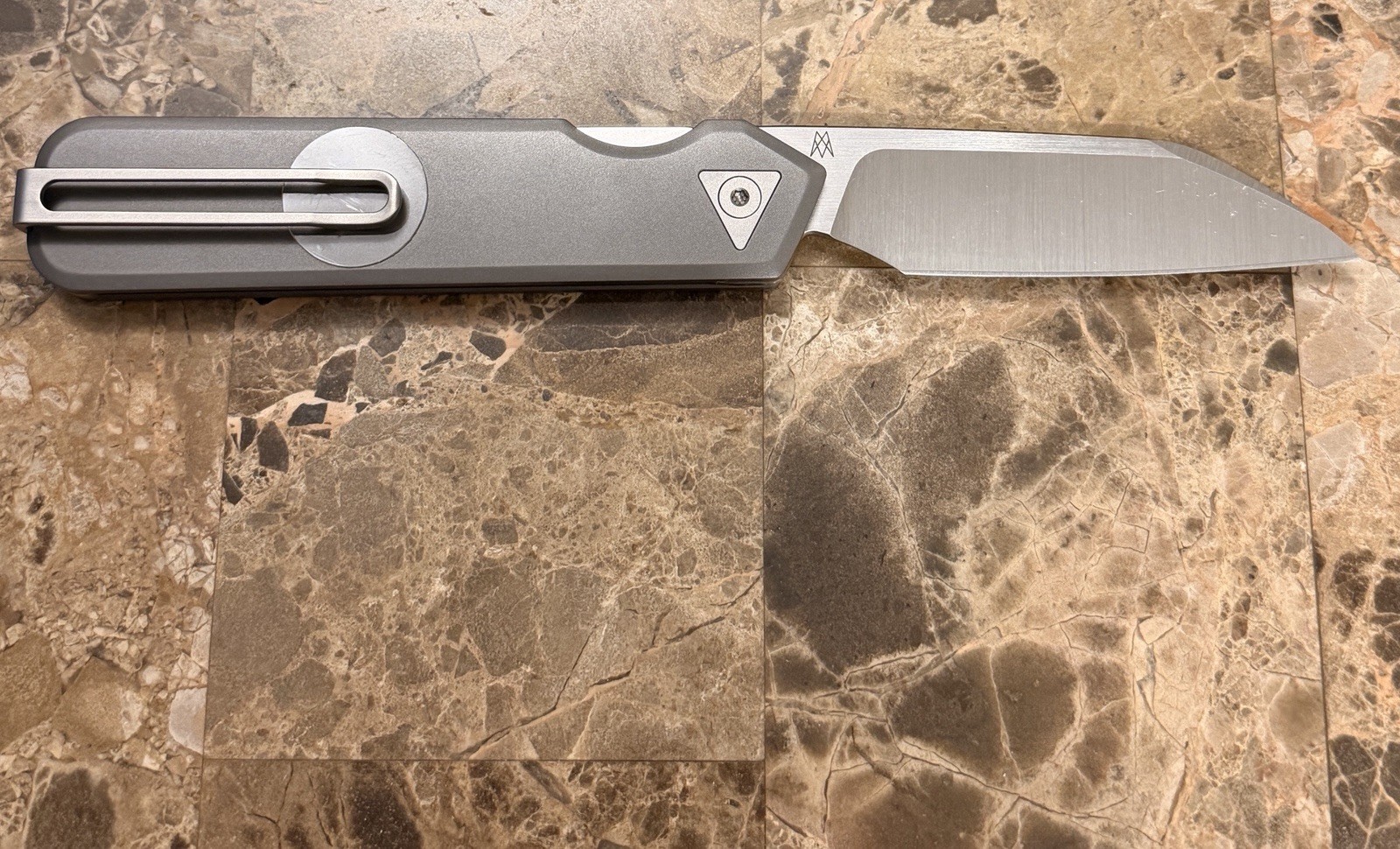 NIB MR MR Designs ISO Insanely Sharp Object Top Liner Lock Flipper Knife