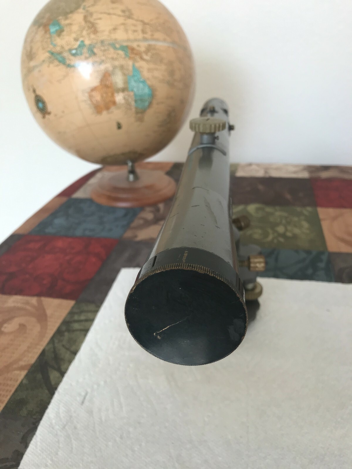 Antique BRUNSON Survevors Level with wood box # 651040