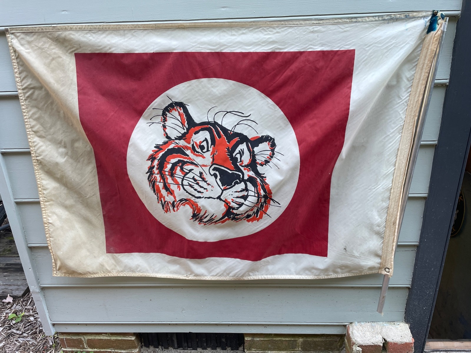 Vintage Exxon Tiger Flag