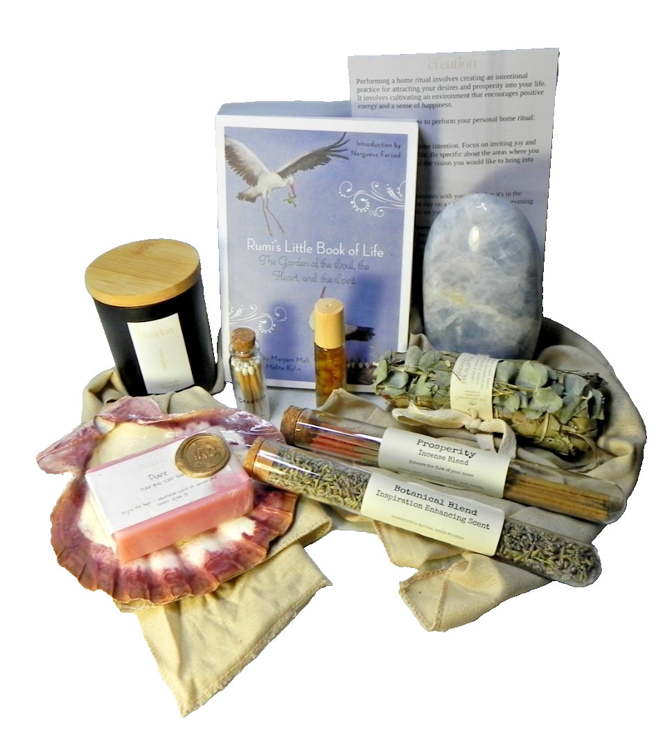 Meditation Relaxation Spiritual Wellness kit  inspirational, prosperity Energy
