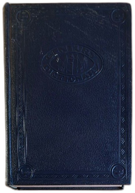 1944 New Century Dictionary Volume Two Leaver Stone P F Collier Black Leather 1944 New Century Dictionary Volume Two Leaver Stone P F Collier Black Leather