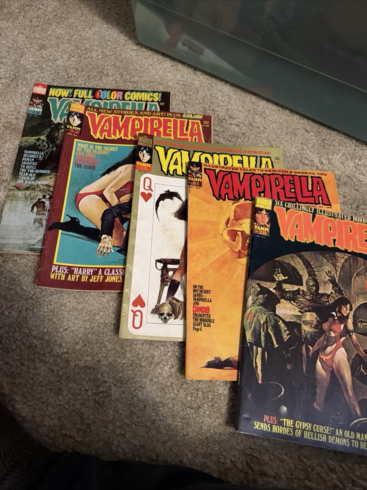 Vampirella comic lot 1972, 1973, 1974 Vampirella comic lot 1972, 1973, 1974