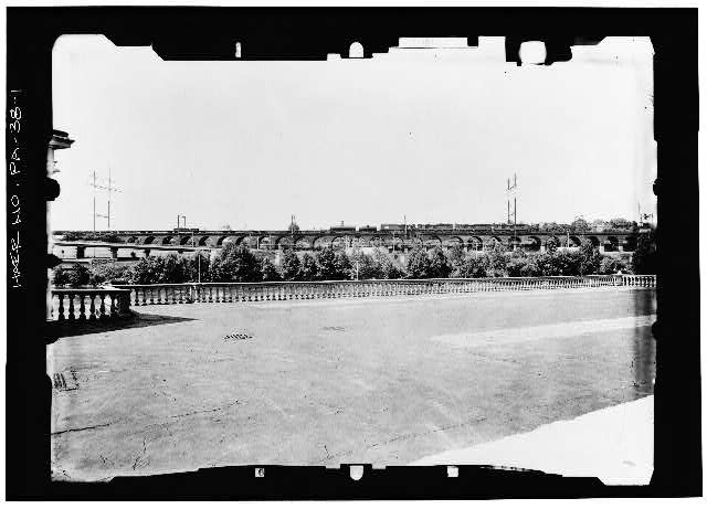 Philadelphia Pennsylvania Schuylkill River View East 1900s Railroad Bridge