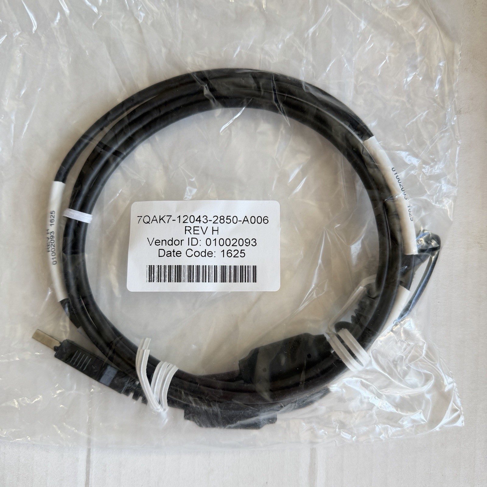 L3Harris Cable Assembly Spec 12043-2850-A006 NSN 5995-01-633-3870 CAGE 7QAK7 L3Harris Cable Assembly Spec 12043-2850-A006 NSN 5995-01-633-3870 CAGE 7QAK7