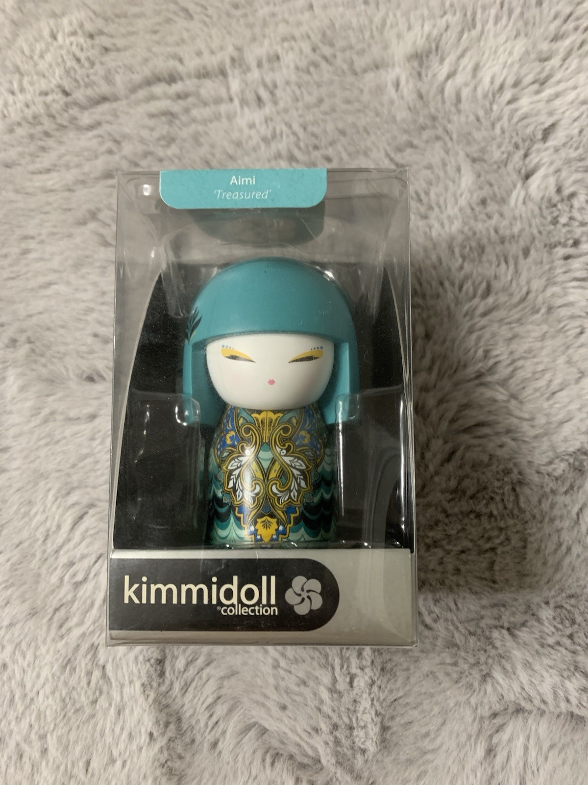 Japanese Kimmidoll Aimi “Treasured” Collection New Sealed Box Rare Turquoise