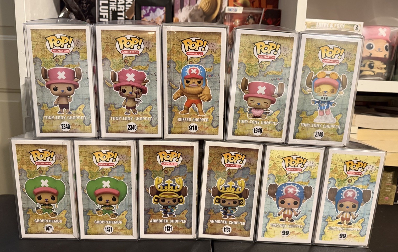 Funko Pop 11 One Piece Tony Tony Chopper bundle