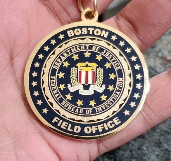 FBI Boston Office Keyring