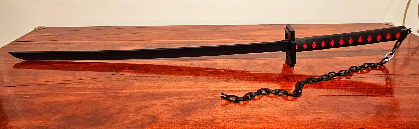 Bleach - Bankai Tensa Zangetsu - Ichigo Kurosaki Zanpakuto 1:1 Cosplay Prop