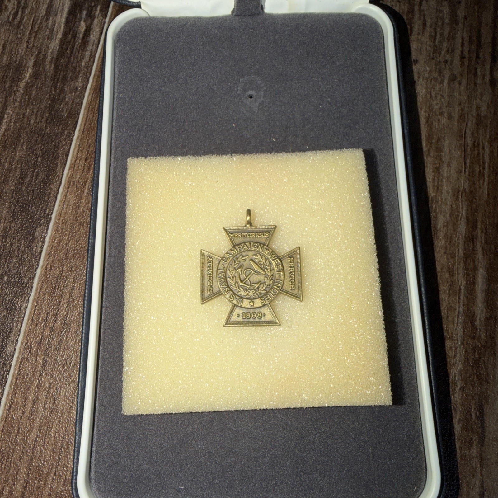 1898 US Navy Specially Meritorious Medal Spanish American War Commemorative 1898 US Navy Specially Meritorious Medal Spanish American War Commemorative