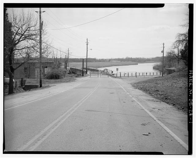 Photo:Odessa Delaware 1960s Odessa Bridge Appoquinimink River Swing Bridge