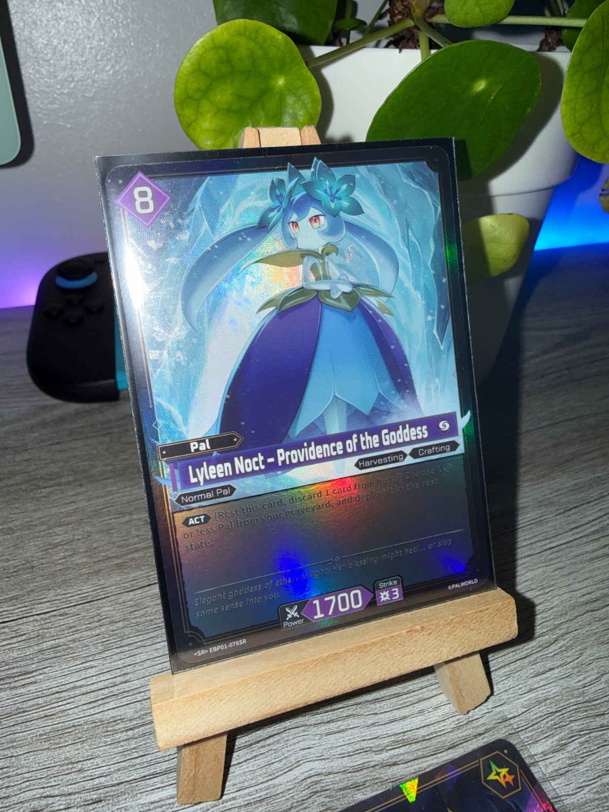 Lyleen Noct – Providence of the Goddess BP01-078-SR SR Dawn of Palpagos