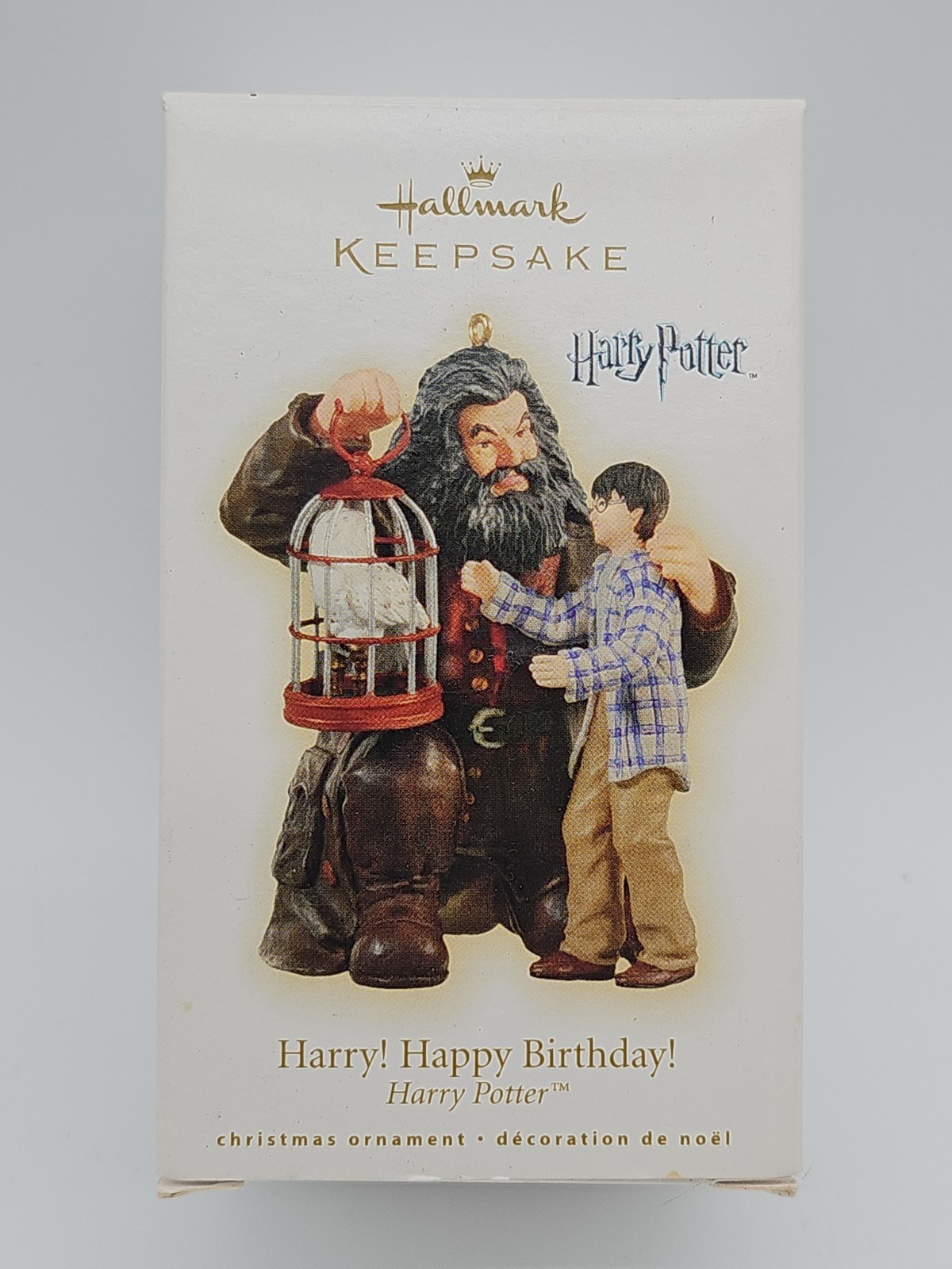 Hallmark 'Harry Happy Birthday' Potter Christmas Ornament 2009 QXl1032 NIB Hallmark 'Harry Happy Birthday' Potter Christmas Ornament 2009 QXl1032 NIB
