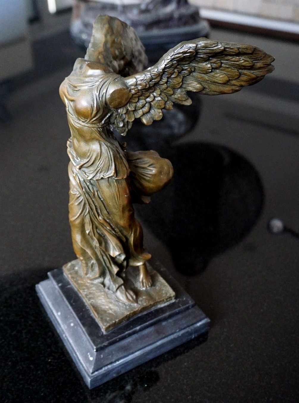 Beautiful Vintage Bronze Of The Spirit Of Ecstasy 