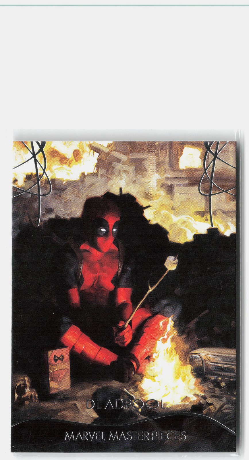 2020 SkyBox Marvel Masterpieces #32 Deadpool /1999 2020 SkyBox Marvel Masterpieces #32 Deadpool /1999
