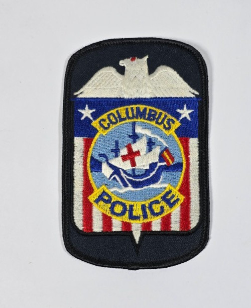 COLUMBUS, OH OHIO POLICE SHOULDER PATCH - STATE CAPITAL - NEW CONDITION COLUMBUS, OH OHIO POLICE SHOULDER PATCH - STATE CAPITAL - NEW CONDITION