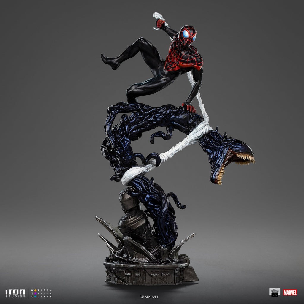Iron Studios Spiderman Miles Morales 1/10 Scale Statue