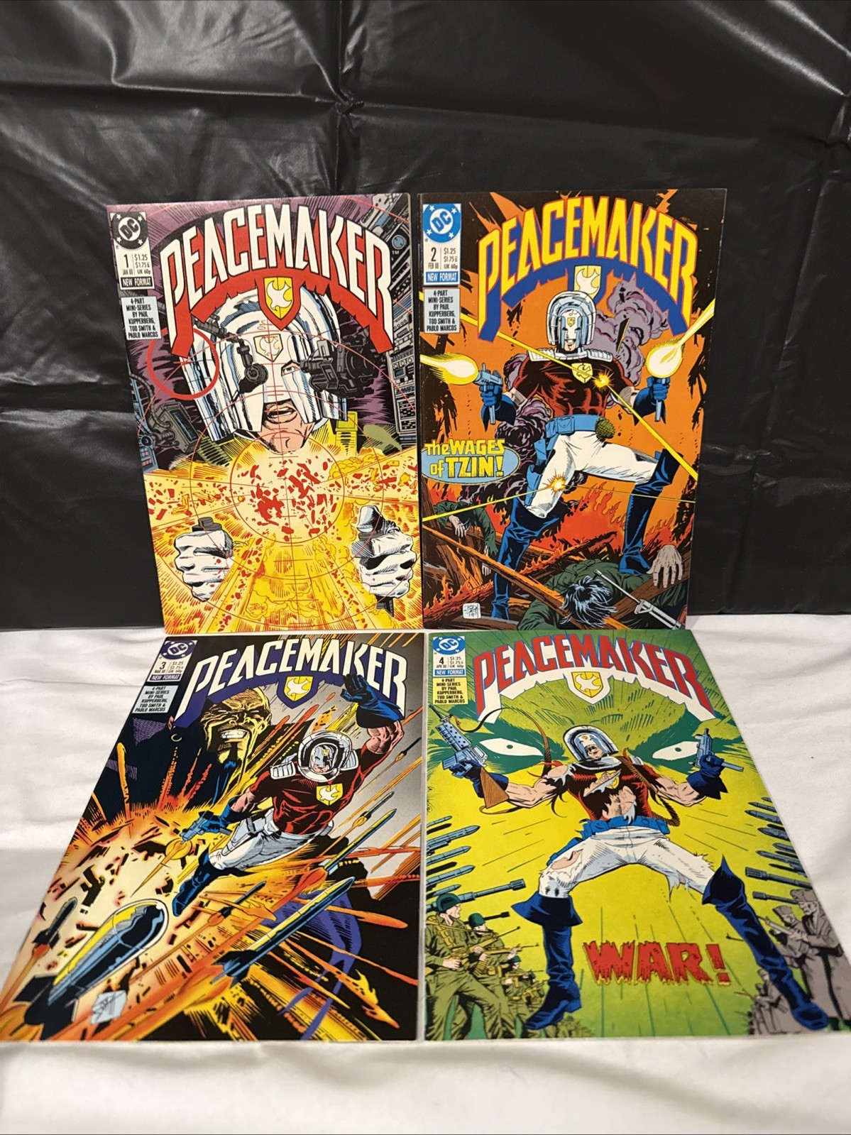PEACEMAKER #1-4 Full Set 1988 DC James Gunn TV Show starring John Cena