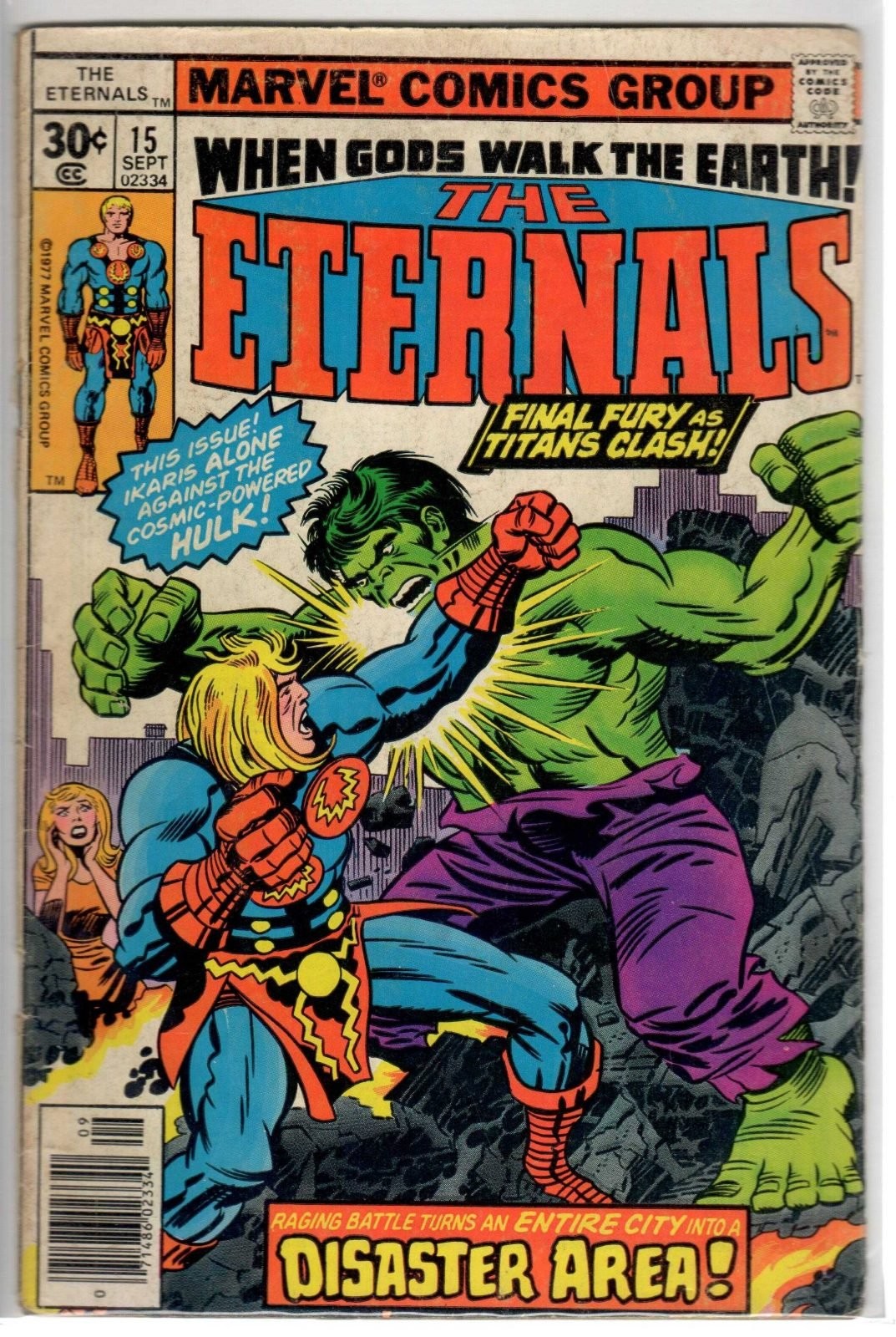 The Eternals #15 (1977) 6.0 FN The Eternals #15 (1977) 6.0 FN